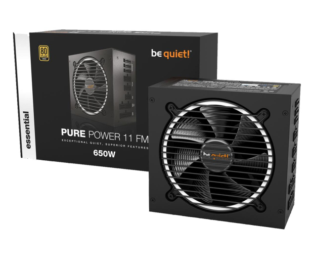 be quiet! Pure Power 11 FM 650W 80 Plus Gold - 647700 - zdjęcie 3